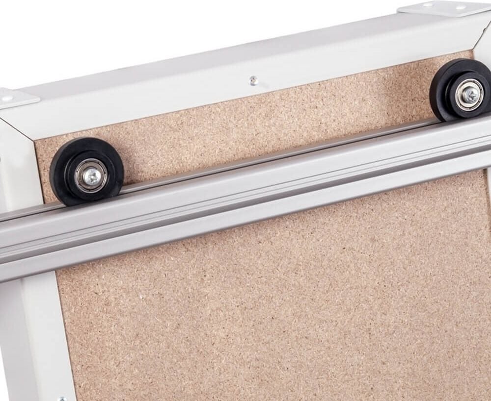 Werkstattplaner-Wandprofil Eichner Flexo-Board 9089-00014, 170cm Länge, Aluminiumprofilschiene zum
Einhängen von 5 Flexo-Board Einzelsegmenten