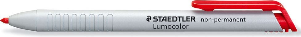 Trockenmarker Staedtler Lumocolor omnichrom 768N, ca. 3mm, Rundspitze, non-permanent, nachfüllbar, rot