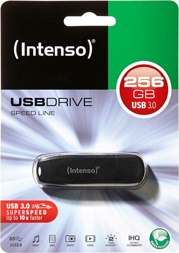 USB-Stick Intenso Speed Line 3533492, 256GB, USB 3.2 Gen 1x1