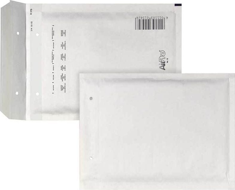 Luftpolstertaschen Gr. 3/C, Innen: 14,5x21,5cm, weiß, Pack 20 Stück
