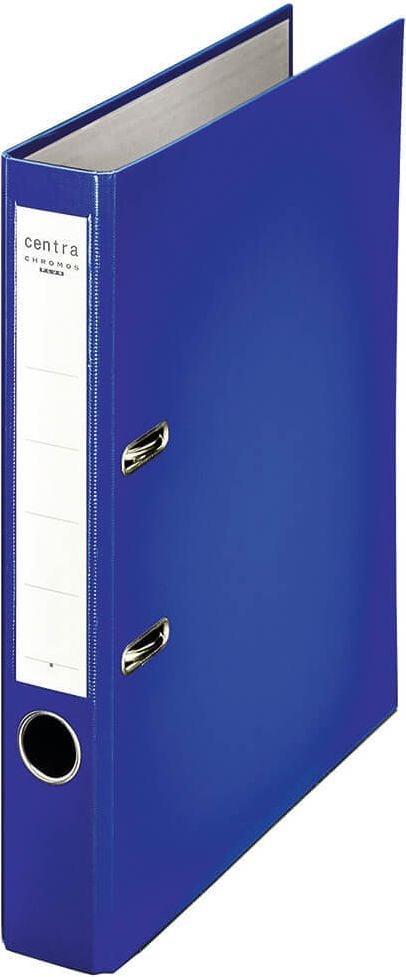 Ordner A4 Centra Chromos 2311, 50mm, PP, A4, 5cm Rücken, PP-Folie, blau