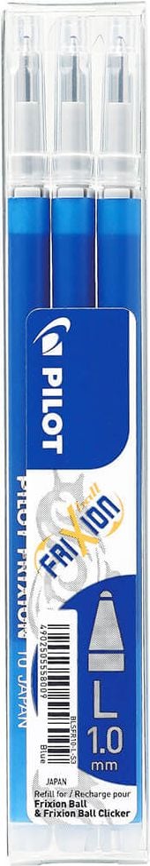 Tintenrollerminen Pilot BLS-FR10-S3 2259F, ca. 0,5mm, Pack 3 Stück, blau