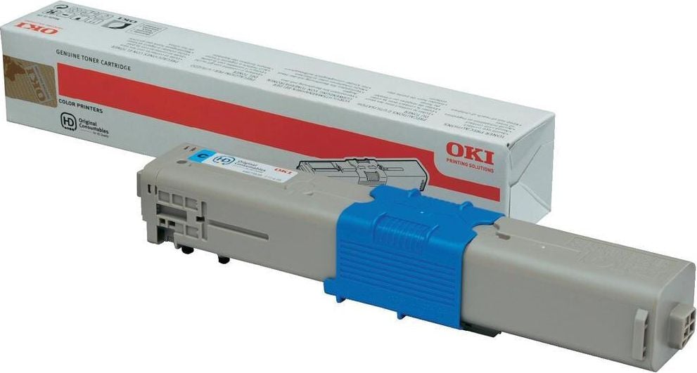 OKI Lasertoner 44973535, cyan, 1.500 Seiten