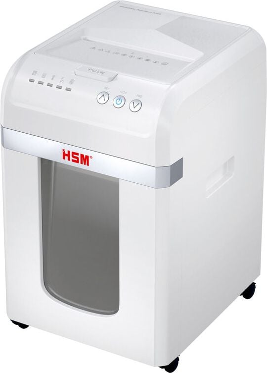 Aktenvernichter HSM shredstar Autofeed X300 1037111, 4x12mm Partikelschnitt, ca. 300 Blatt, 30 Liter Behälter