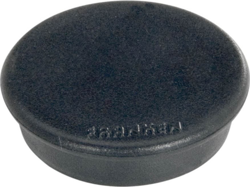 Magnete Franken HM20, 24mm Durchmesser, 7mm hoch, 300g
Tragfähigkeit, Pack 10 Stück, schwarz