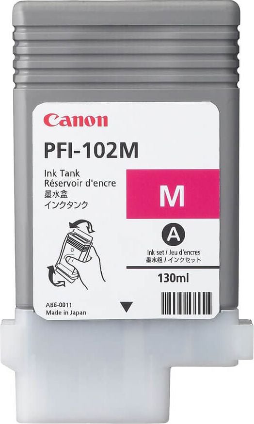 Canon Tintenpatrone PFI-102M, magenta, (0897B001), 130ml