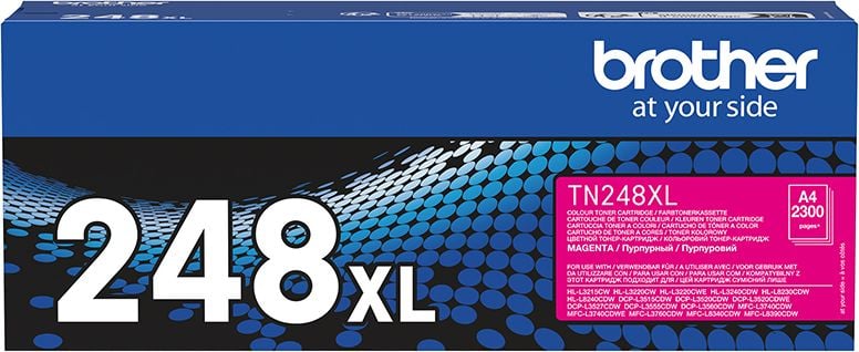 Brother Lasertoner TN-248XLM, magenta, 2.300 Seiten