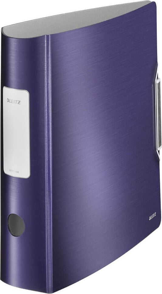 Ordner A4 Leitz Active Style 1108, 82mm, Polyfoam, A4, 8,2cm Rücken, 180 Grad, Kunststoff, blau