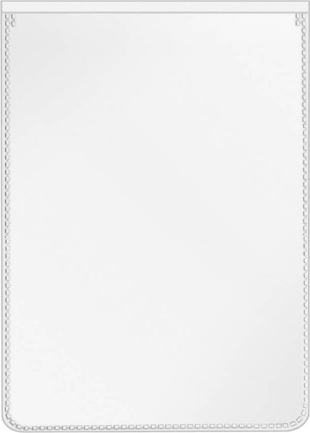 Ausweishüllen Veloflex 3115510, A7, 80x108mm, PP-Folie genarbt, Pack 100
Stück