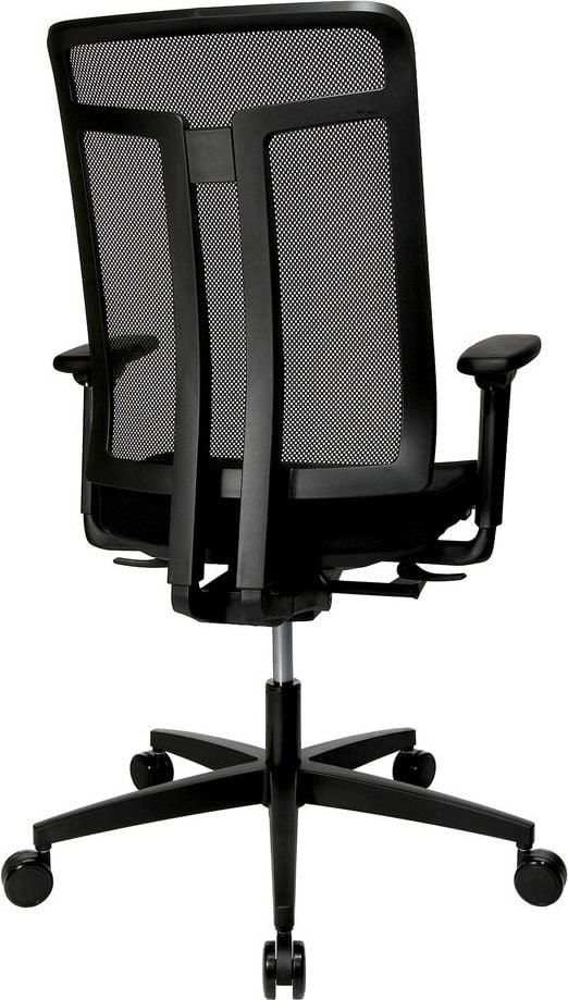Bürodrehstuhl Wagner W7 Light, mit TW2 Armlehnen, Netzrückenlehne, Fußkreuz
Polyamid schwarz