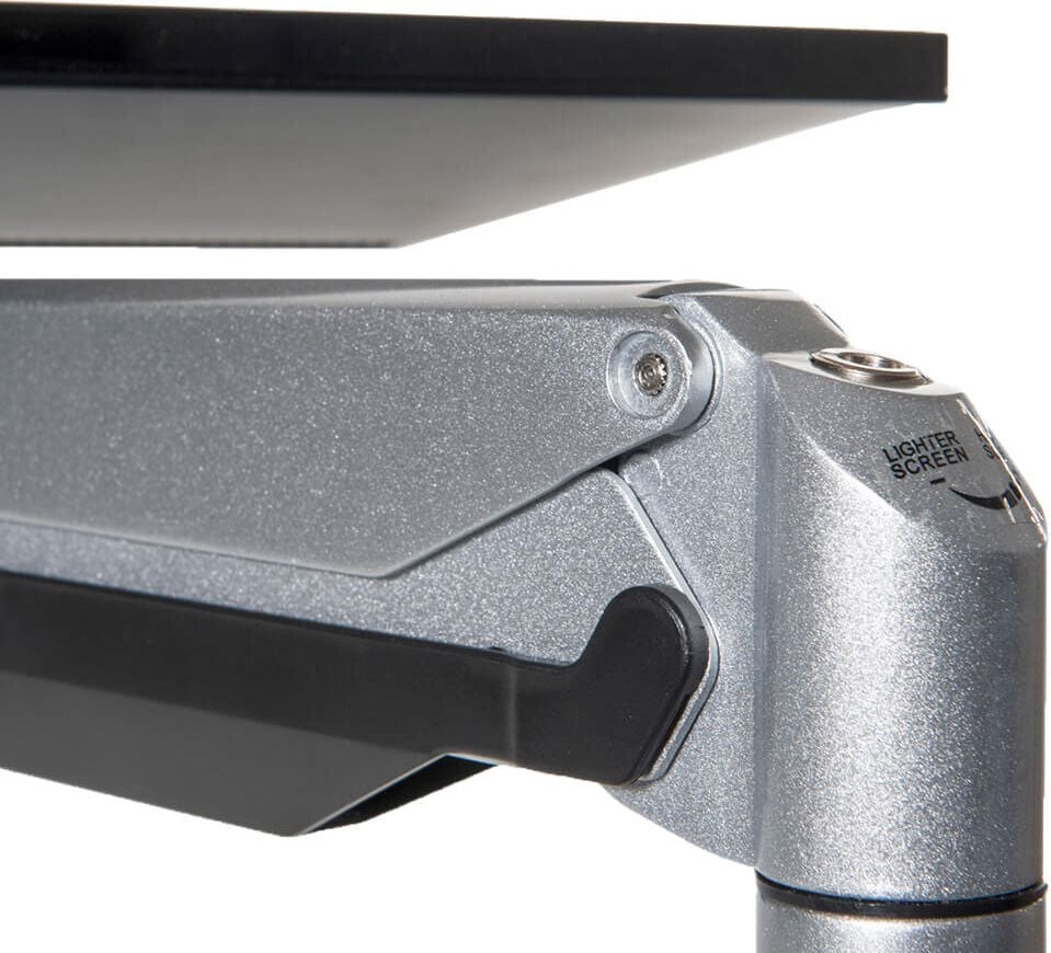 Monitorhalter BakkerElkhuizen Smart Office 12 Dual BNESO12, 2 Arme, Tragfähigkeit bis zu 8 kg pro Arm,
Klemmhalterung, mattsilber