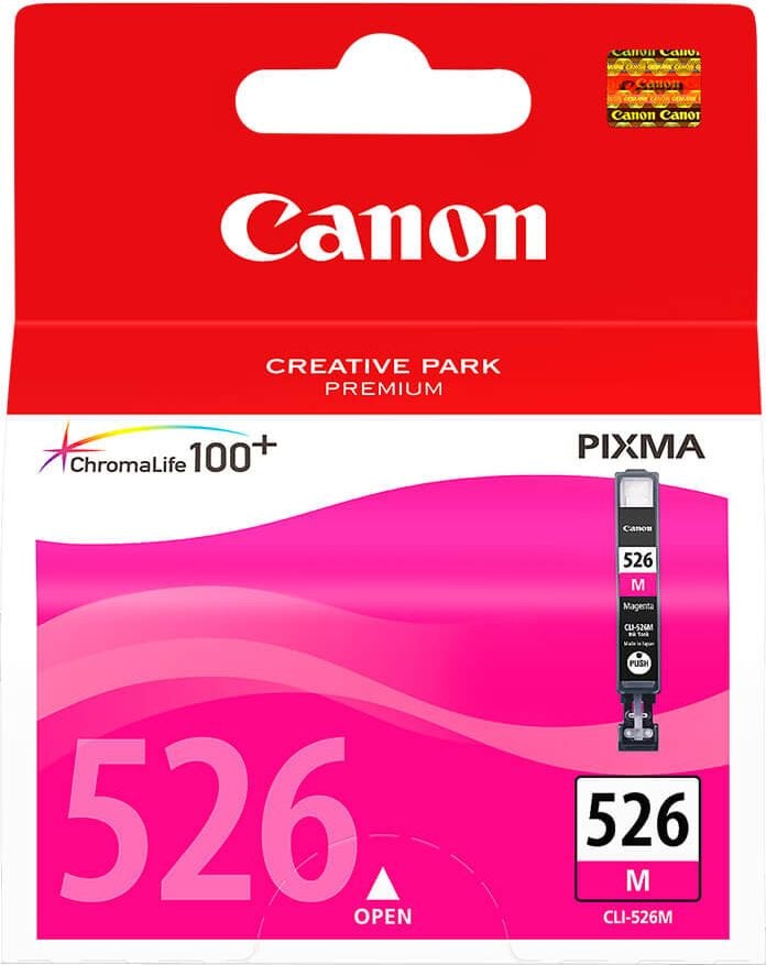 Canon Tintenpatrone CLI-526M, magenta,(4542B001), 9ml
