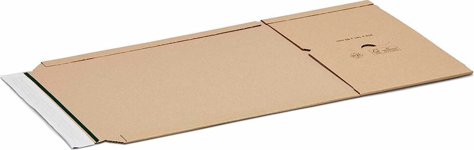 Universalverpackungen KBV-274, B5, Innenmaß: 274x191x80mm (LxBxH), variable
Höhe, B-Welle, braun, Pack 20 Stück