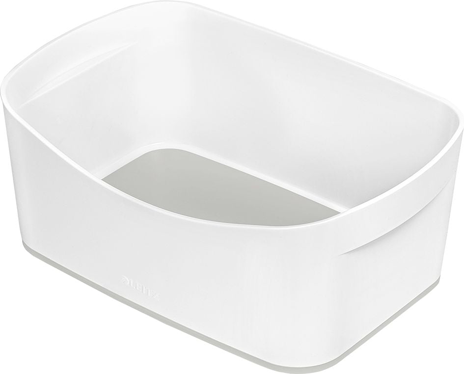 Aufbewahrungsschalen Leitz MyBox WOW 5257, 246x98x160mm, Kunststoff, weiß mit farbigem
Boden, grau