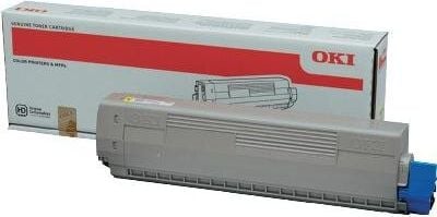 OKI Lasertoner 44844505, yellow, 10.000 Seiten