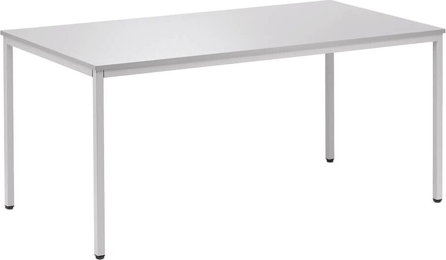 Mehrzwecktische Deskin Line 217239, 120x72x80cm (BxT), rechteckig,
4-Fuß-Stahlrohrgestell lichtgrau, hellgrau