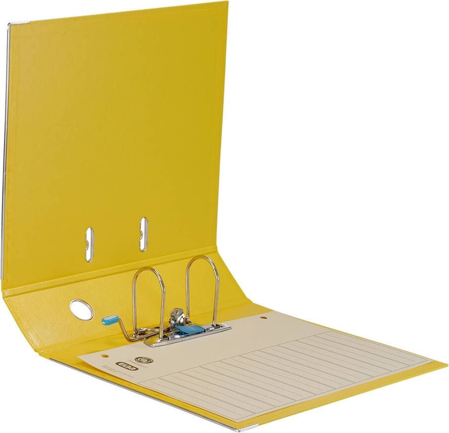 Ordner A4 Elba rado plast 10497, 80mm, PVC, A4, 8cm Rücken, Kunststoff-Folie, blau