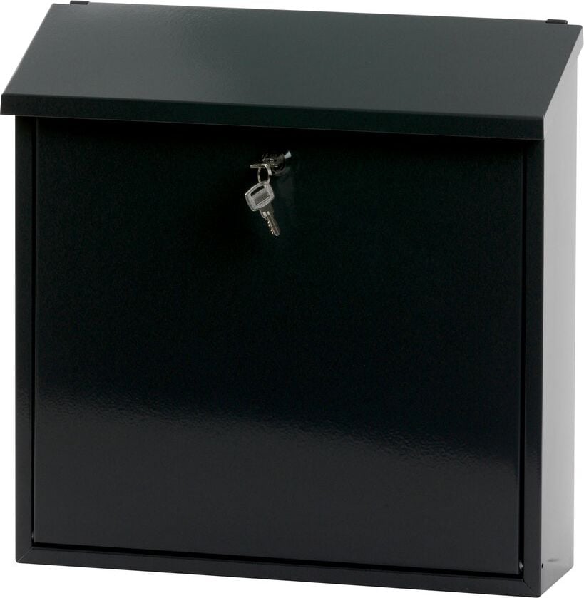 Briefkasten V-Part Malagan, 370x370x115mm (HxBxT), anthrazit