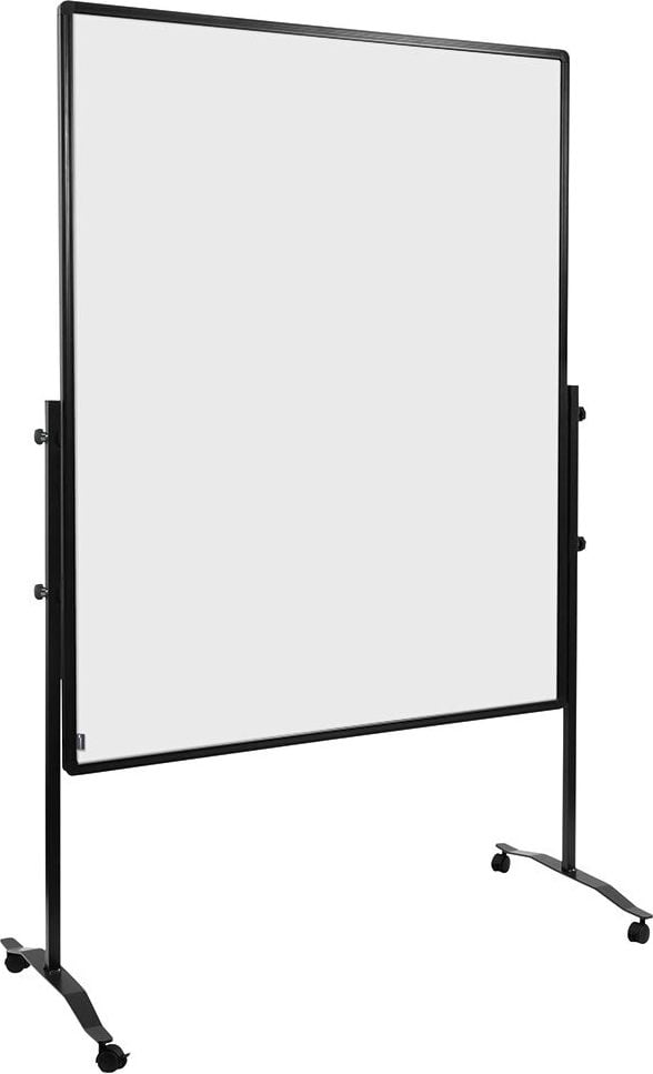 Moderationstafeln Legamaster Premium Plus mobil 7-204010, Tafel: 150x120cm (HxB), einteilig, pinnbarer
Karton weiß, höhenverstellbar, Standfuß mit
Rollen, Flipchart-Haken