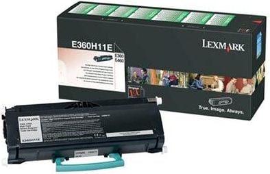 Lexmark Lasertoner E360H11E, schwarz, 9.000 Seiten