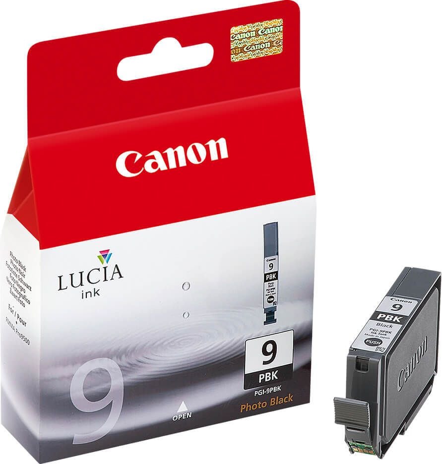 Canon Tintenpatrone PGI-9PBK, foto schwarz, (1034b001)