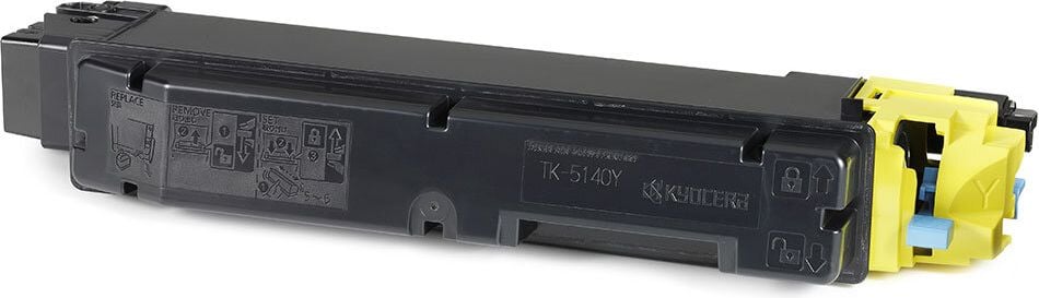 Kyocera Lasertoner TK-5140Y, yellow, 5.000 Seiten