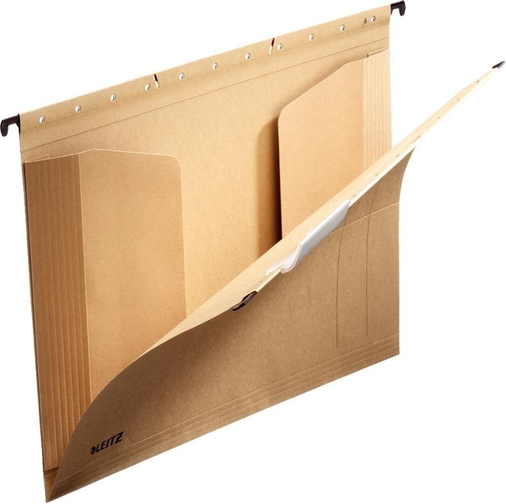 Hängetaschen Leitz 1917, 2 Jurisklappen, Natronkarton (RC) 250 g/m²