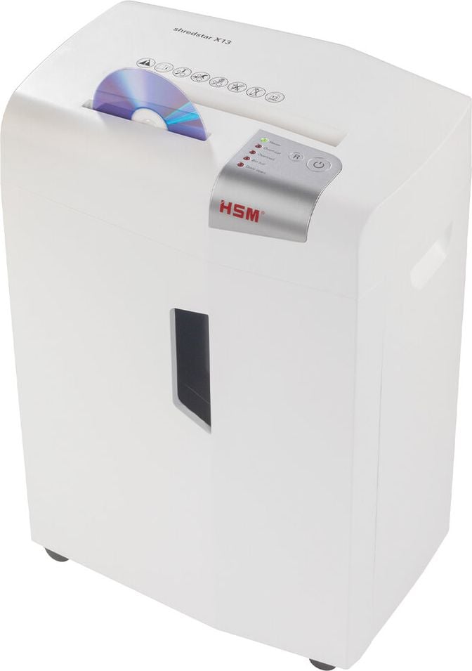 Aktenvernichter HSM shredstar X13 1057121, 4x37mm Partikelschnitt, ca. 13 Blatt, 23
Liter Behälter