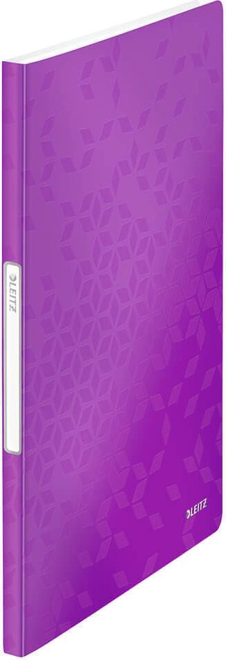 Sichtbuch Leitz WOW 4631, A4, mit 20 Hüllen, WOW-Farben, Pack 10 Stück, violett