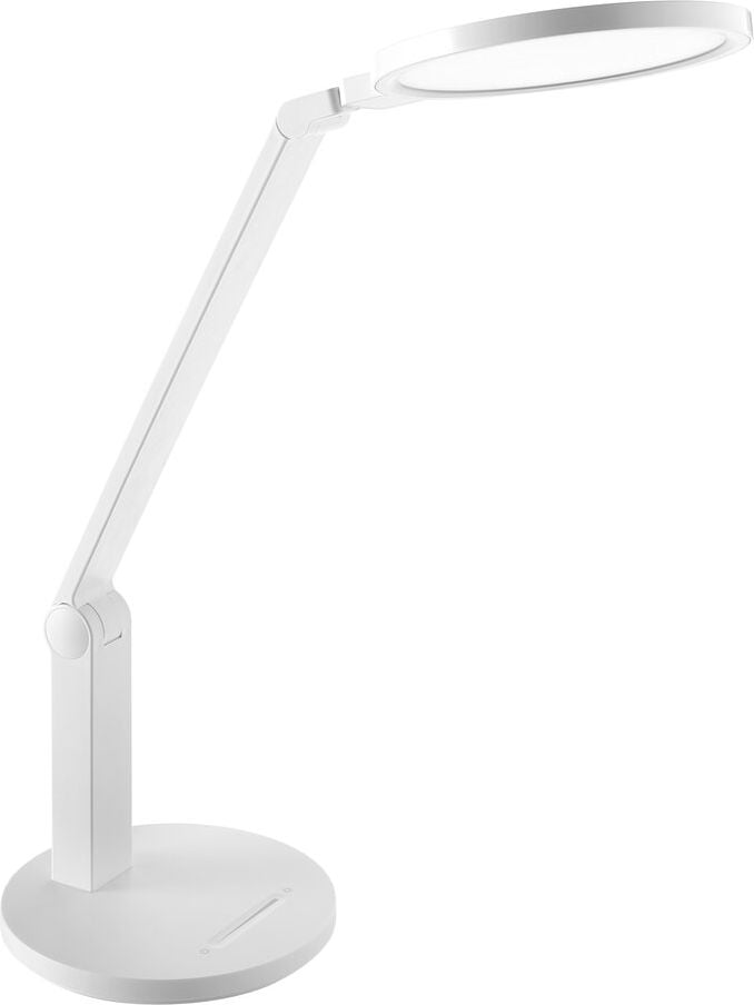LED-Schreibtischleuchte Alco 961-10, 15 W, 76 LEDs (neutralweiß), 1900 lm,
stufenlos dimmbar, weiß, weiß