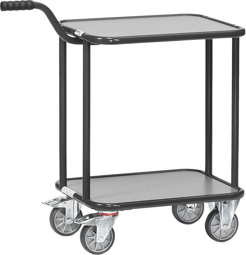 Transportwagen fetra Griffroller KF33 1164-7016 GREY EDITION, 60x45cm Ladefläche, bis 250kg, anthrazitgrau