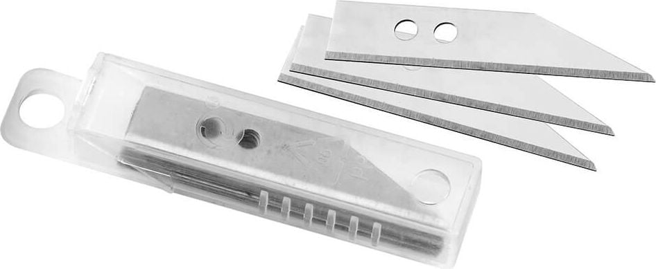 Cutter-Ersatzklingen Westcott E-84102 00 9mm, 9mm Doppelklingen, für Folienschneider
E-84100 00, Etui mit 10 Klingen