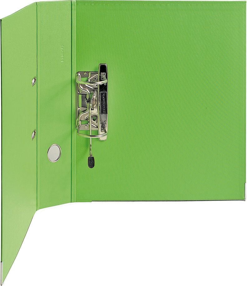 Ordner A4 Exacompta Prem Touch 533E, 80mm, PP, A4 Überbreite, 8cm Rücken, PP-Folie, gelb