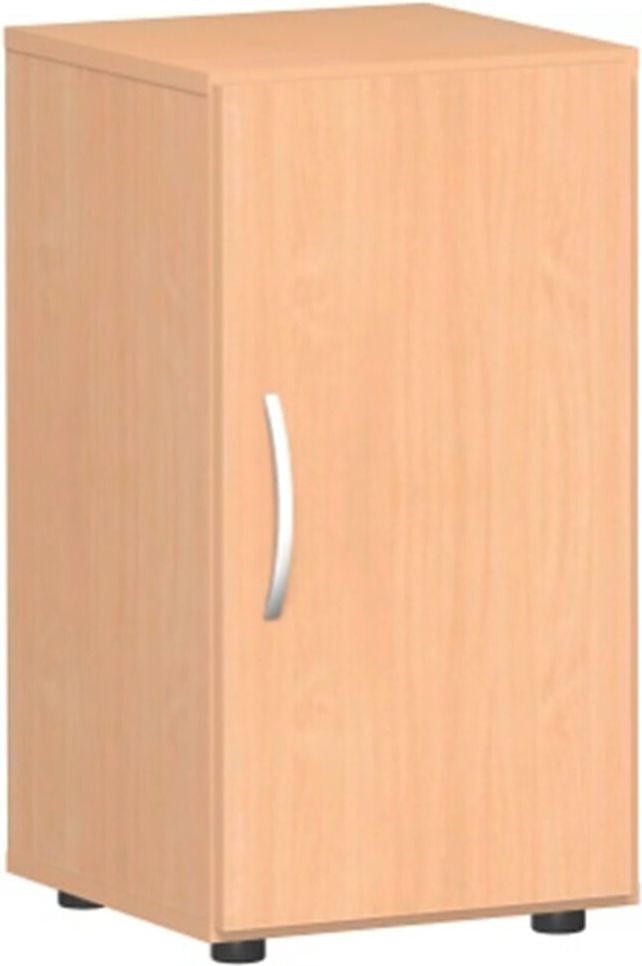 Aktenschrank Geramöbel Mailand S-342100, 40x75,2x42cm (BxHxT), 1 Flügeltür,
Bogengriff, buche