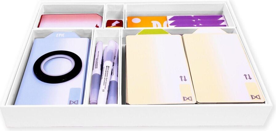 Starterset Magnetoplan Sprintbox, für Teams bis zu 6 Personen,
wiederverwendbar, beschreibbar, magnetisch