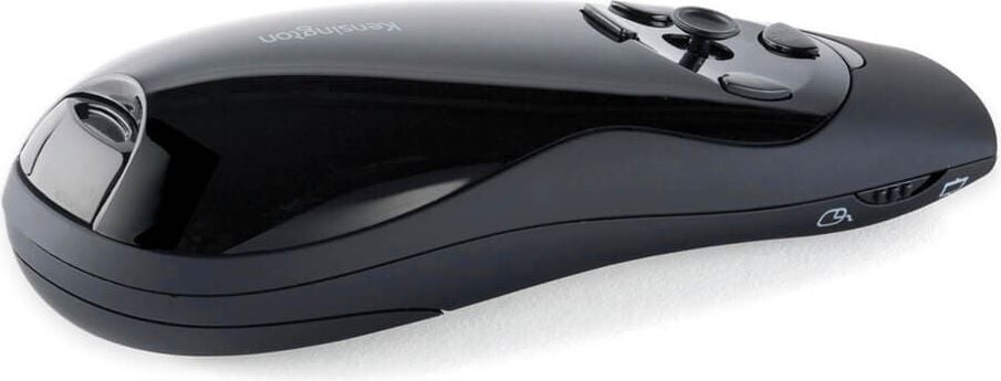 Presenter Kensington Expert K72426EU, Fernbedienung mit grünem Laserpointer,
45m Reichweite, schwarz
