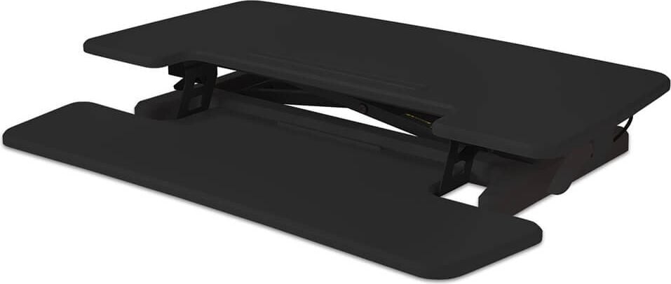 Schreibtischaufsatz BakkerElkhuizen Desk Riser 2 BNEASSDR2, höhenverstellbar, inkl. Tastatur-
und Mausplattform, schwarz
