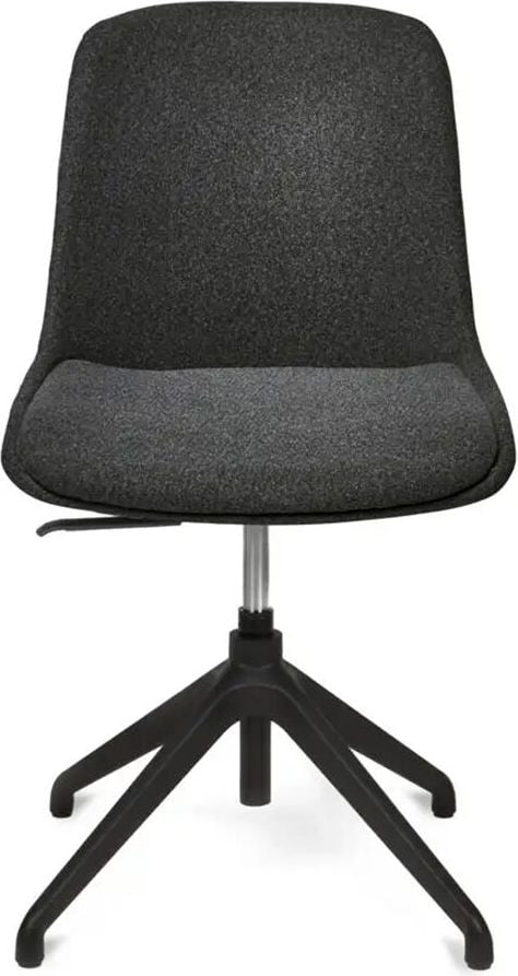 Besucherstuhl Deskin TERNI DV 352452, ohne Armlehne, Fußkreuz schwarz, mit Gleitern
