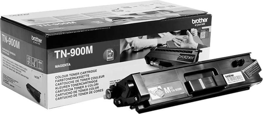 Brother Lasertoner TN-900M, magenta, 6.000 Seiten