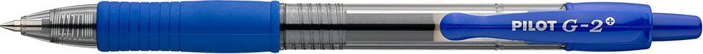 Gelschreiber Pilot BL-G2+-5 Begreen 2615, 0,3mm, nachfüllbar, Druckmechanik, Gehäuse aus 75% recyceltem Plastik, blau