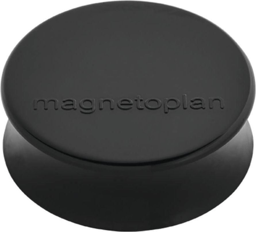 Magnete Magnetoplan Ergo Large 16650, 34mm Durchmesser, 12,5mm Höhe, 2kg
Tragfähigkeit, Pack 10 Stück, schwarz