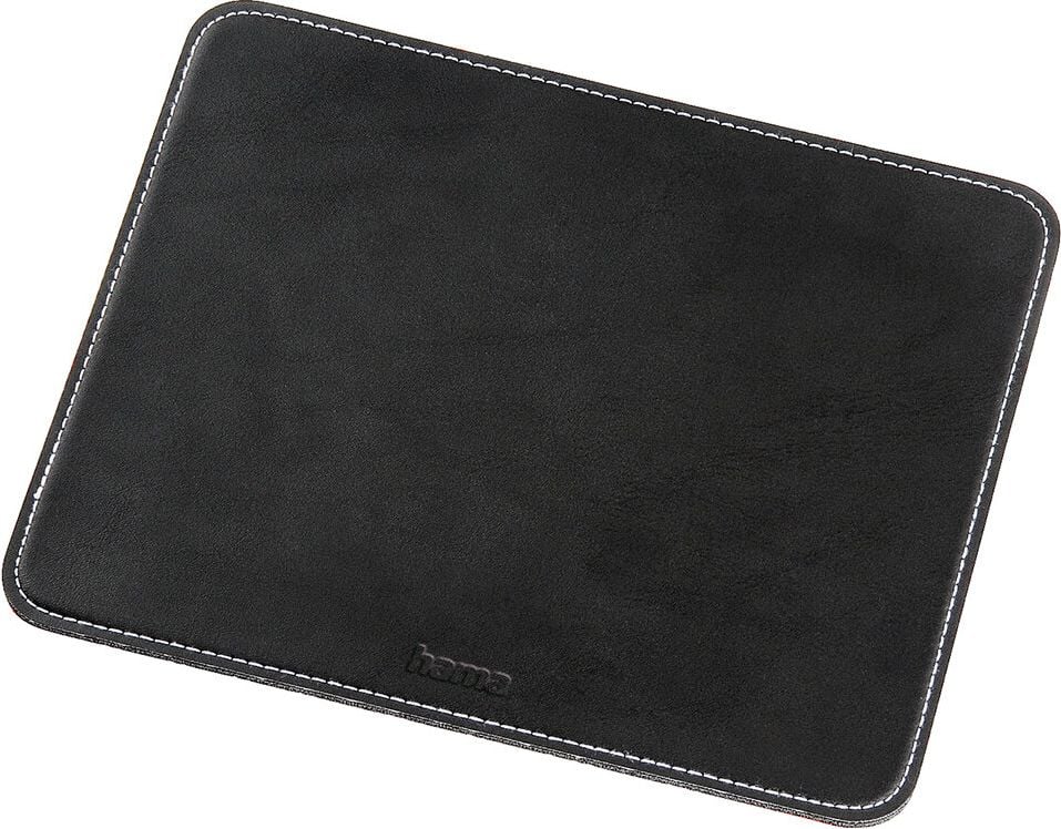 Mauspad Hama 00126856/00126857, 22x18cm, Lederoptik, weiß