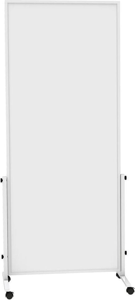 Whiteboard mobil MAULsolid easy2move 64552-84, 180x75cm, kunststoffbeschichtet, magnet-
haftend, trocken abwischbar, Stativtafel