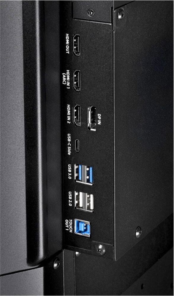 Evolve Pro Touchdisplay Legamaster EVP-7500, 75 Zoll LCD-Display, 1x HDMI-Ausgang, 3x
HDMI-Eingänge, 4K Ultra HD,
Bildformat 16:9, inkl. Wandhalterung