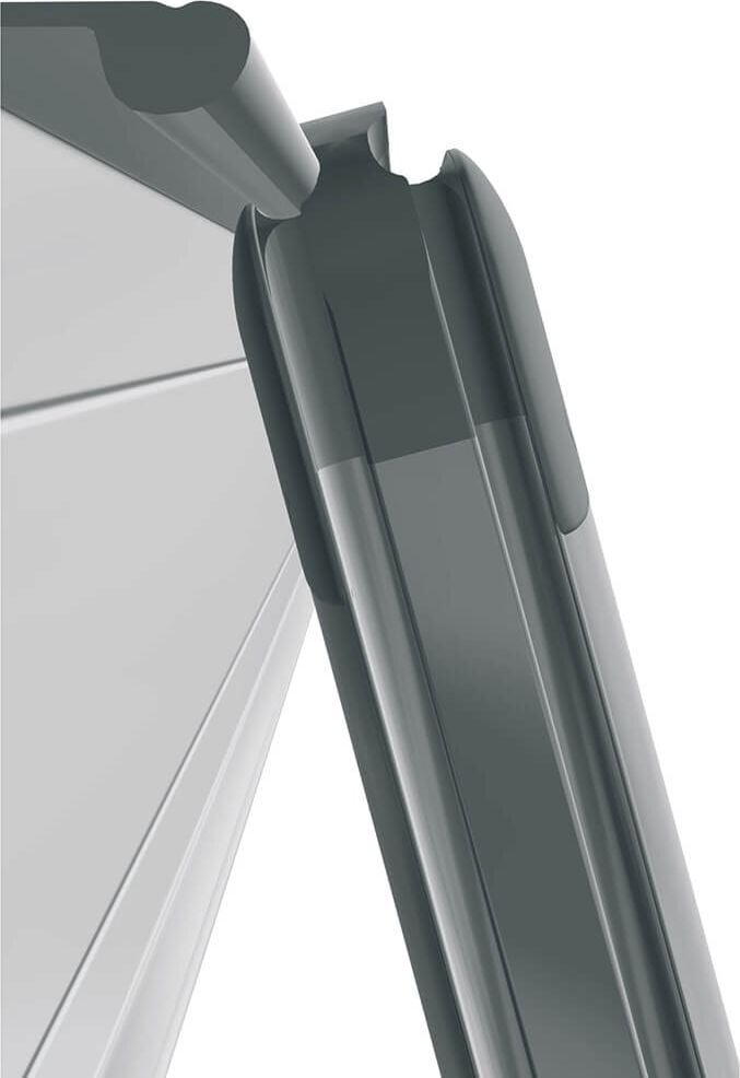 Whiteboard Franken Pro SC8206, 120x240cm, emailliert, Ablageleiste