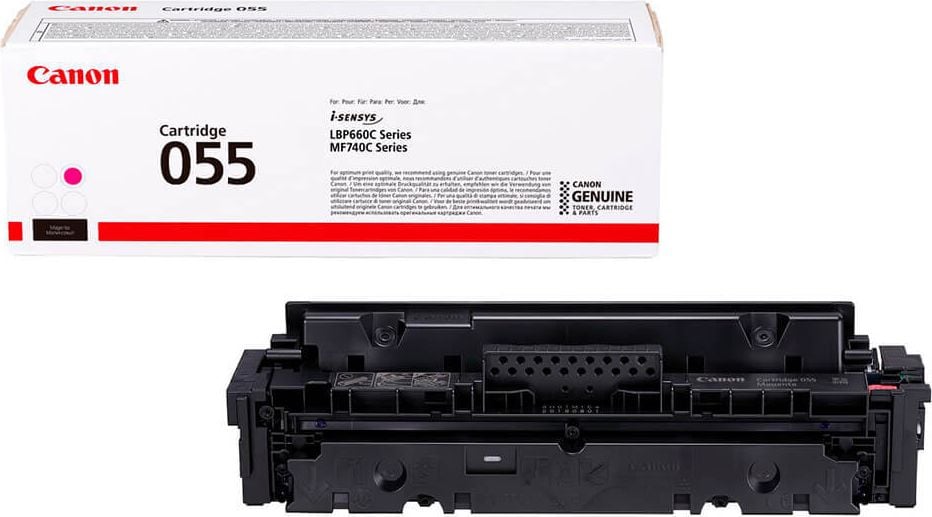 Canon Lasertoner 055M, magenta, (3014C002), 2.100 Seiten