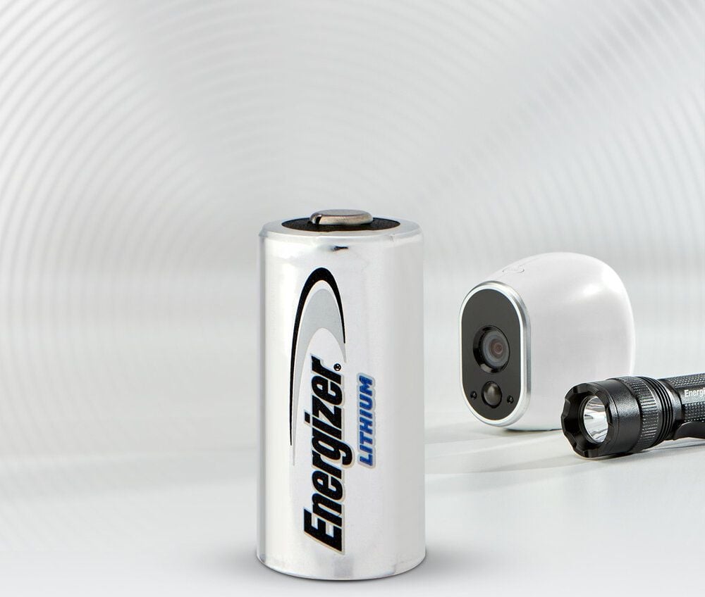Fotobatterien Energizer Lithium Foto 123 (CR123A), 3 V, bis zu 10 Jahre Leistungserhalt,
temperaturbeständig von −40 Grad bis +60 Grad