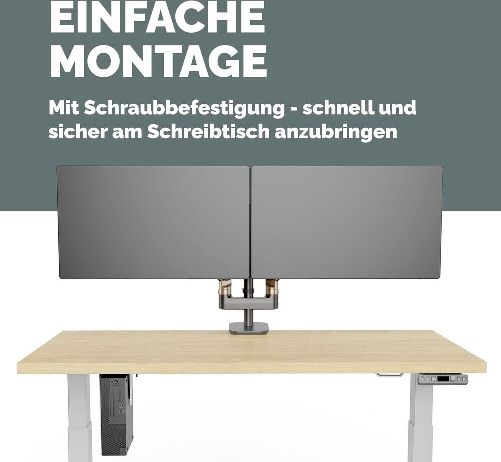 Computerhalterung Fellowes Desk Thin Client Holder, für Client oder CPU, zur Montage unter dem
Schreibtisch, max. Tragkraft 15 kg, weiß