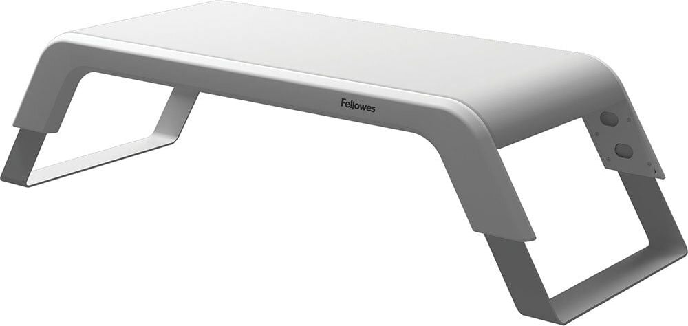 Monitorständer Fellowes Hana LT 100016996/100016997, für Flachbildschirme bis 32 Zoll, bis 22,6 kg, höhenverstellbar, weiß