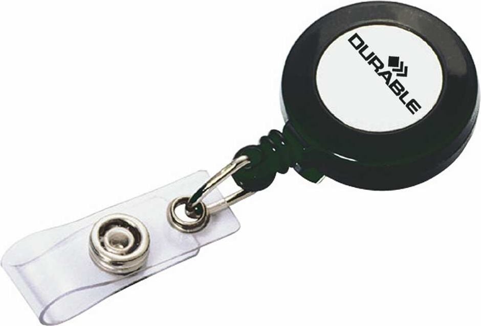 Ausweiskartenhalter Durable JoJo 8152, Druckknopf-Schlaufe, Pack 10 Stück
